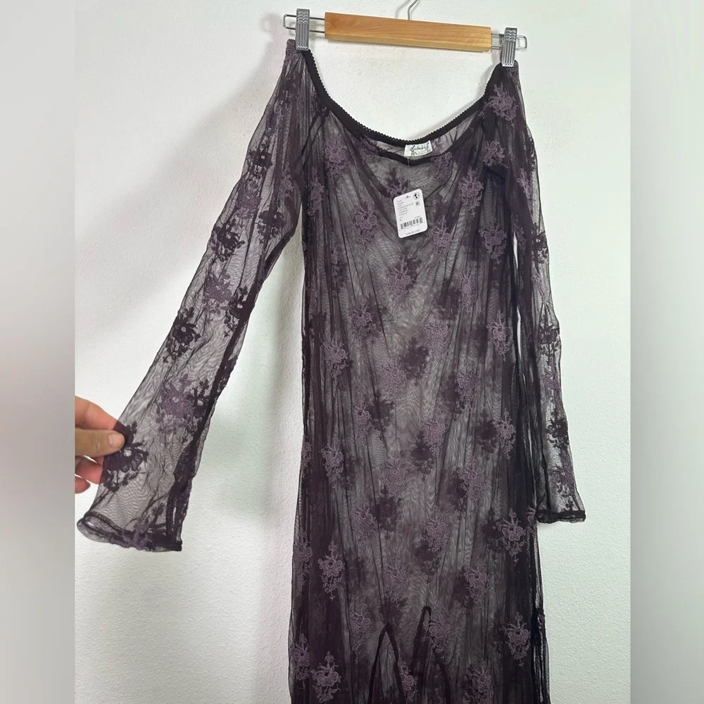 Free People Bali Cleo Maxi Slip Size Large NWT